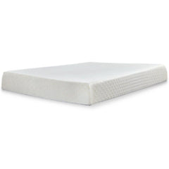 10 Inch Chime Memory Foam Full Mattress in a Box with Better than a Boxspring Full Foundation - furniture place usa
