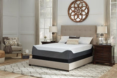 14 Inch Chime Elite King Memory Foam Mattress in a Box with Foundation King Foundation - furniture place usa