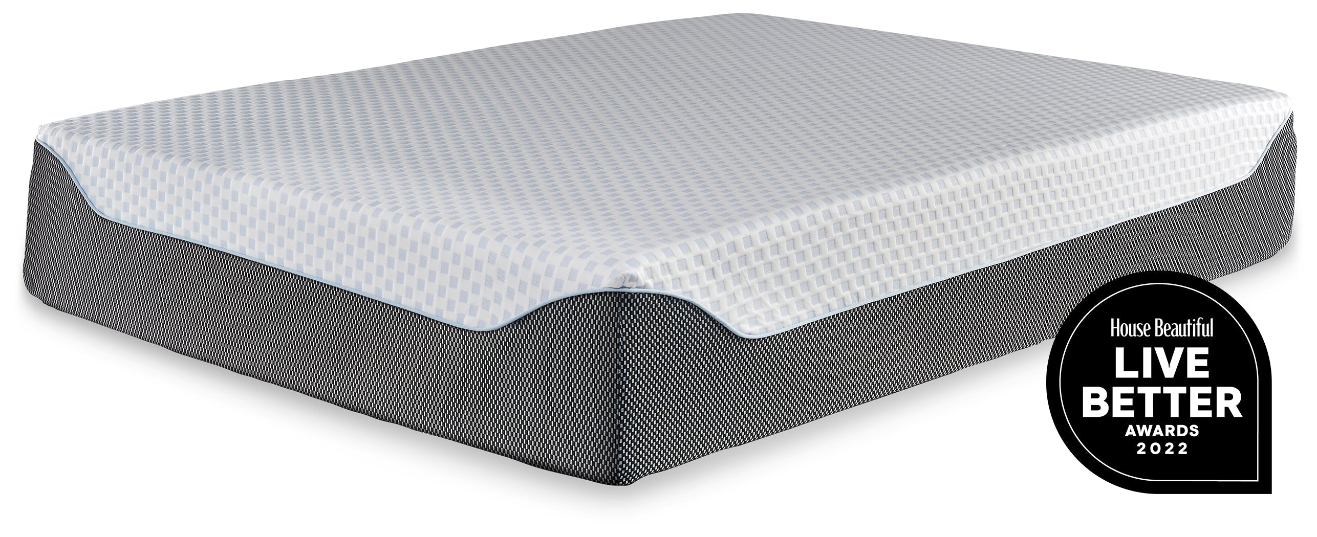 14 Inch Chime Elite Queen Memory Foam Mattress in a Box with Head-Foot Model Better Queen Adjustable Base - furniture place usa