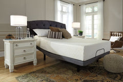 Chime 12 Inch Memory Foam Twin Mattress in a Box with Better than a Boxspring Twin Foundation - furniture place usa