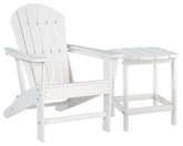 Sundown Treasure Adirondack Chair with End Table - furniture place usa