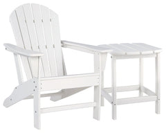 Sundown Treasure Adirondack Chair with End Table - furniture place usa