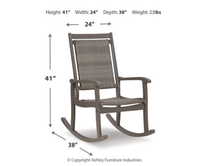 Emani Rocking Chair - furniture place usa