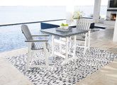 Transville Outdoor Counter Height Dining Table and 2 Barstools - furniture place usa
