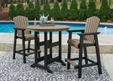 Fairen Trail Outdoor Bar Table and 2 Barstools - PKG009512 - furniture place usa