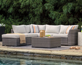 Cherry Point 4-piece Outdoor Sectional Set - furniture place usa