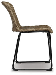 Amaris Outdoor Dining Chair (Set of 2) - furniture place usa