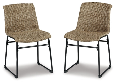 Amaris Outdoor Dining Chair (Set of 2) - furniture place usa