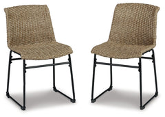 Amaris Outdoor Dining Chair (Set of 2) - furniture place usa
