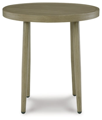 Swiss Valley Outdoor End Table - furniture place usa