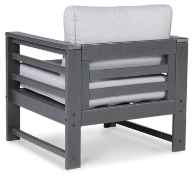 Amora Outdoor Lounge Chair with Cushion (Set of 2) - furniture place usa