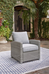 Naples Beach Lounge Chair with Cushion - furniture place usa
