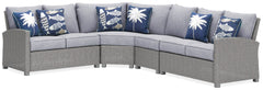 Naples Beach 4-Piece Outdoor Sectional - furniture place usa