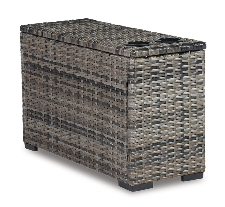 Harbor Court 3-Piece Outdoor Sectional with Ottoman - furniture place usa