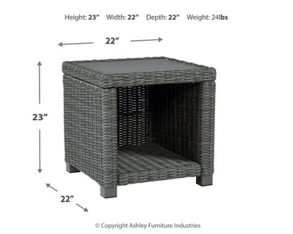 Elite Park Outdoor End Table - furniture place usa