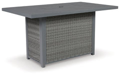 Palazzo Outdoor Fire Pit Table and 4 Chairs - furniture place usa