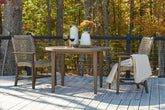 Germalia Outdoor Dining Table and 2 Chairs - furniture place usa