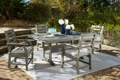 Visola Outdoor Dining Table and 4 Chairs - furniture place usa