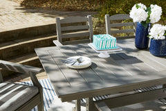Visola Outdoor Dining Table and 4 Chairs - furniture place usa