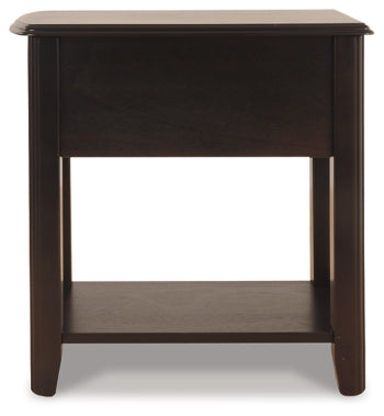 Breegin Chairside End Table - furniture place usa