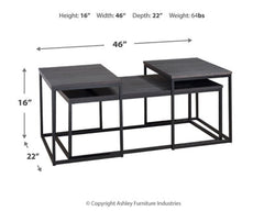 Yarlow 36" Home Office Desk - furniture place usa
