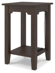Camiburg Chairside End Table - furniture place usa