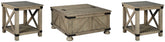 Aldwin Coffee Table and 2 End Tables - furniture place usa