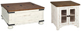 Wystfield Coffee Table with 1 End Table - PKG008785 - furniture place usa