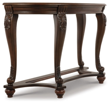 Norcastle Sofa/Console Table - furniture place usa