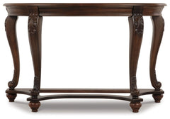 Norcastle Sofa/Console Table - furniture place usa
