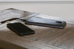 Tyler Creek Chairside End Table with USB Ports & Outlets - furniture place usa