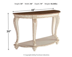Realyn Sofa Table - furniture place usa