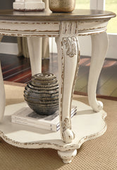 Realyn Coffee Table and 2 End Tables - furniture place usa