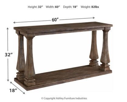 Johnelle Sofa Table - furniture place usa