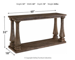 Johnelle Sofa Table - furniture place usa