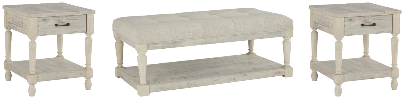 Shawnalore Coffee Table with 2 End Tables - PKG007164 - furniture place usa