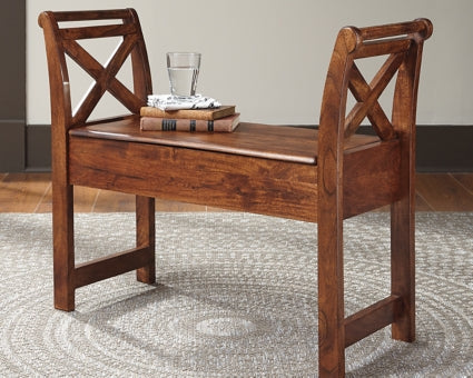 Abbonto Accent Bench - furniture place usa