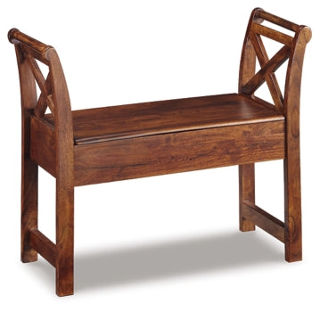 Abbonto Accent Bench - furniture place usa