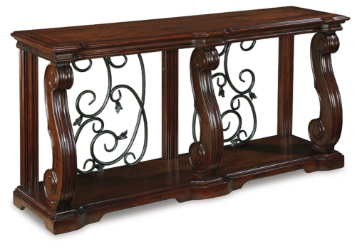 Alymere Sofa/Console Table - furniture place usa