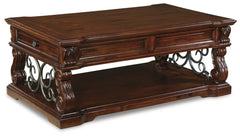 Alymere Coffee Table with 1 End Table - furniture place usa