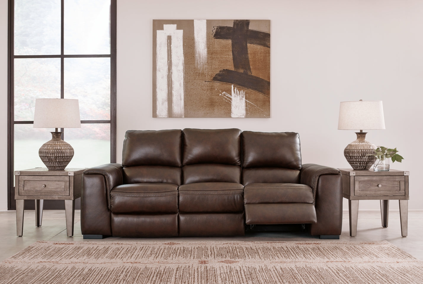 Alessandro Power Reclining Sofa - furniture place usa
