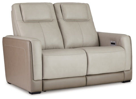 Battleville Power Reclining Loveseat - furniture place usa