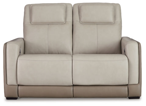 Battleville Power Reclining Loveseat - furniture place usa