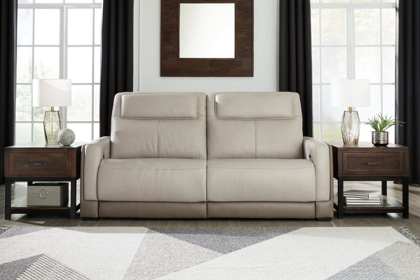 Battleville Power Reclining Sofa - furniture place usa