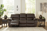 Leesworth Power Reclining Sofa - furniture place usa