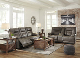 Wurstrow Power Reclining Sofa and Loveseat - furniture place usa