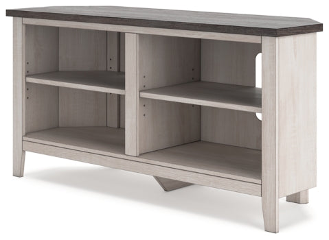 Dorrinson Corner TV Stand - furniture place usa