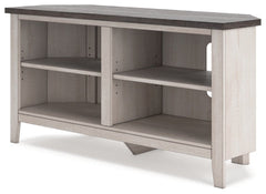 Dorrinson Corner TV Stand - furniture place usa