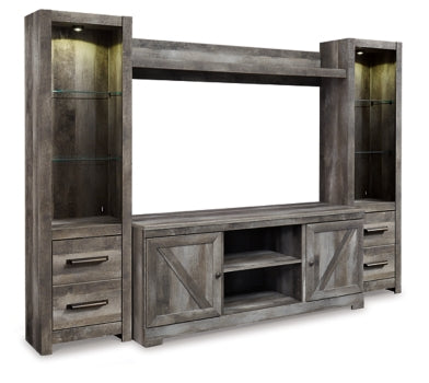 Wynnlow 4-Piece Entertainment Center - furniture place usa