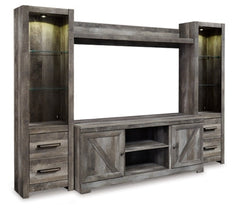 Wynnlow 4-Piece Entertainment Center - furniture place usa